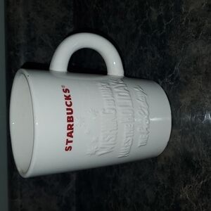 2010 starbucks Christmas mug